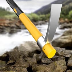 multifunctional garden axe, high hardness steel casting mountaineering pick for outdoor, gardening & soil loosening