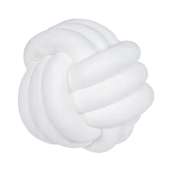 soft knot ball pillows: round throw cushion for kids home decor
