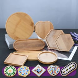 wooden soap dispenser tray: vanity countertop organizer for bathroom essentials