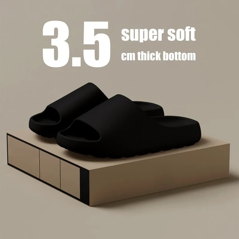 Summer Coconut Slippers Ultra Soft EVA Platform Sandals Lightweight Fashion Slides For Beach Pool 9