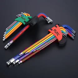 professional hex key set, durable allen wrench kit for bicycle repair, furniture assembly & mechanical work