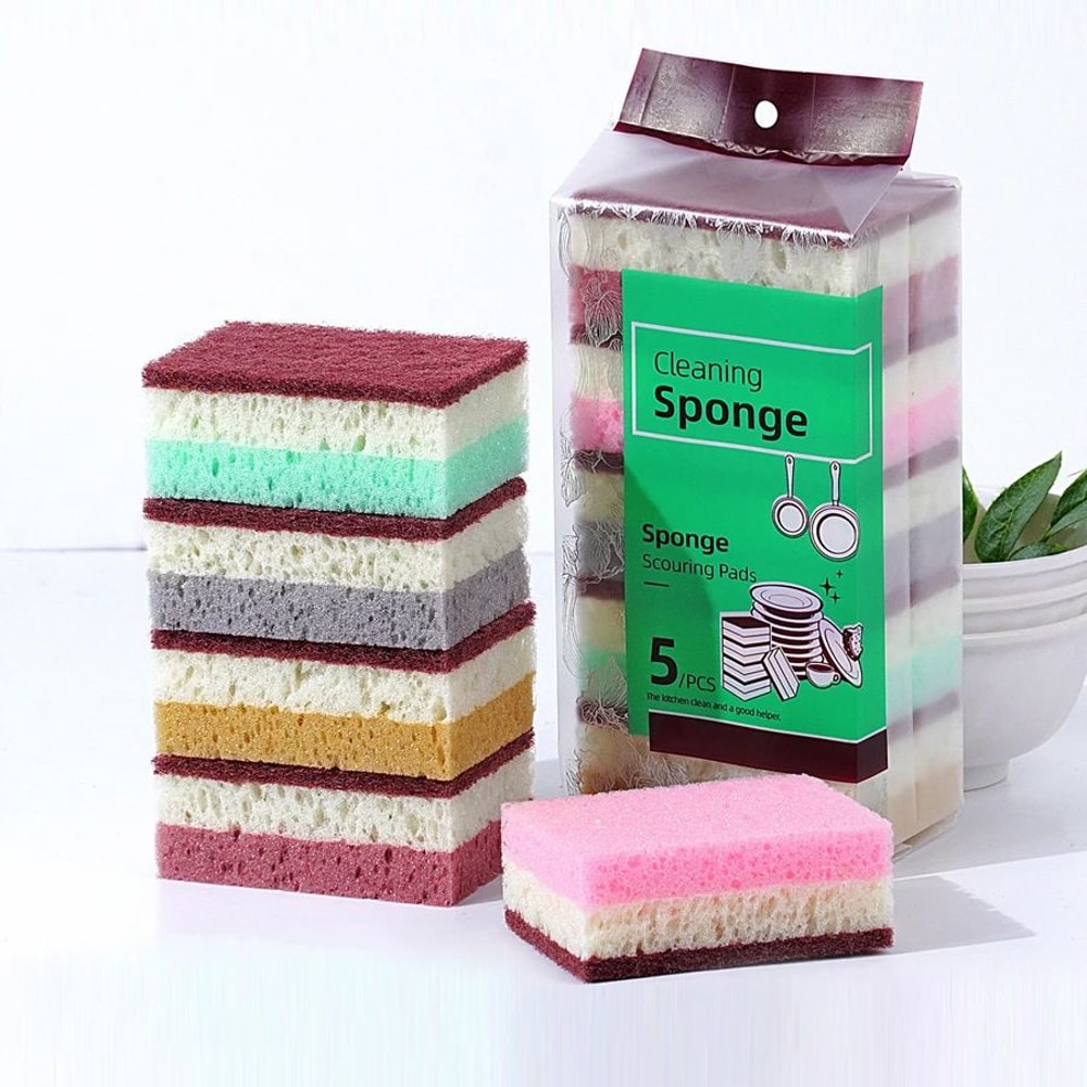 High Density Sponge Extra Thick Magic Cleaning Cloth For NonGreasy Kitchen Catering Supplies 4