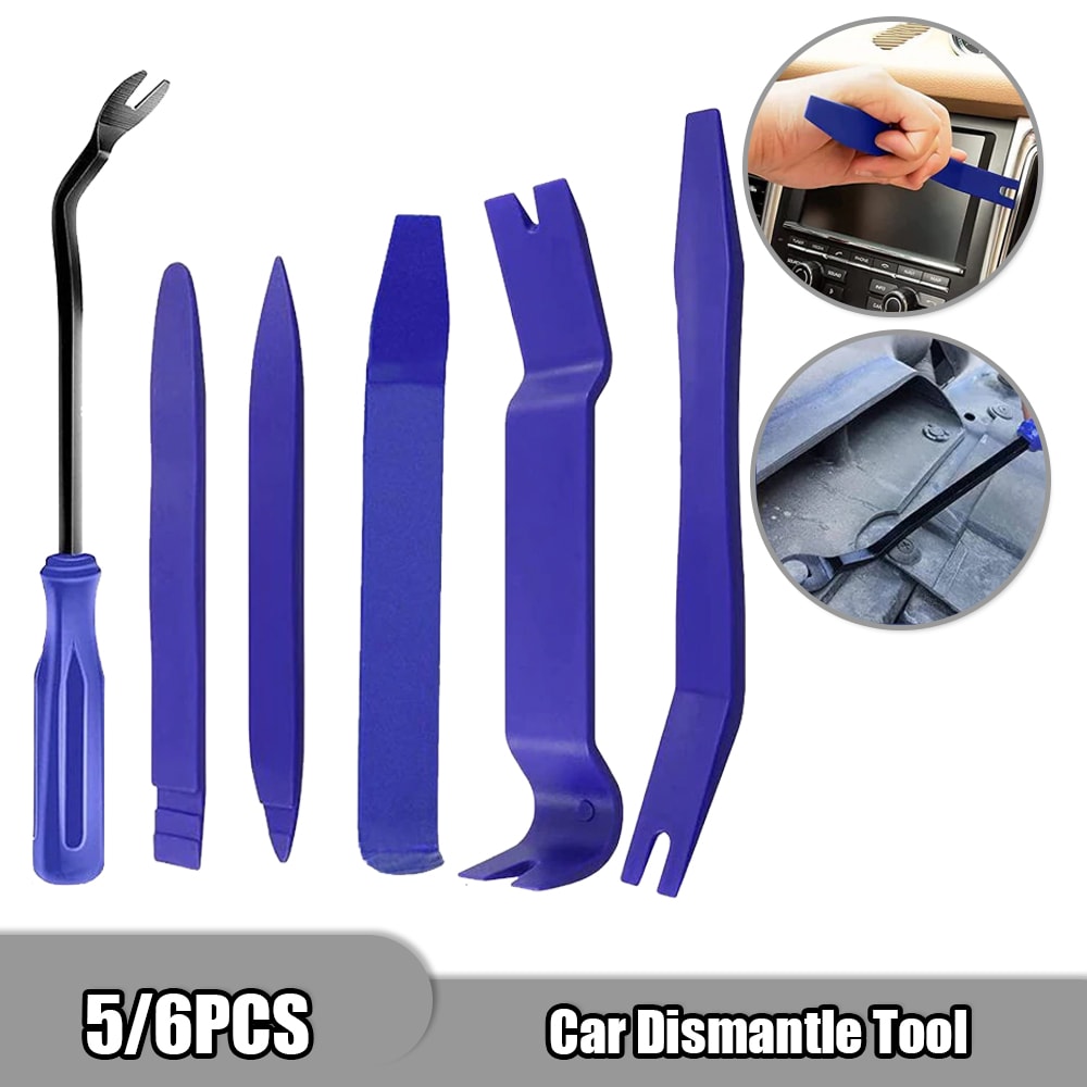 Complete Plastic Trim Removal Tool Set Car Radio Installer Panel Conversion Kit for DIY Auto Repa