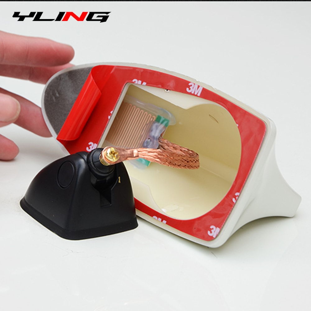 Universal Car Antenna Replacement Durable Shark Fin Roof Antenna for Enhanced Radio Reception