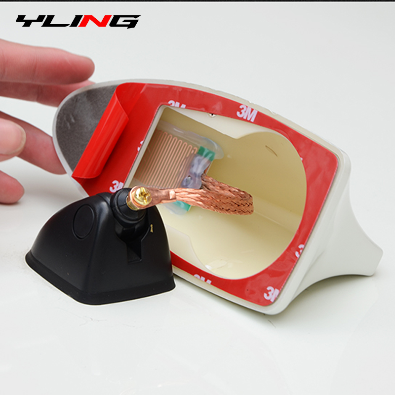 Universal Car Antenna Replacement Durable Shark Fin Roof Antenna for Enhanced Radio Reception