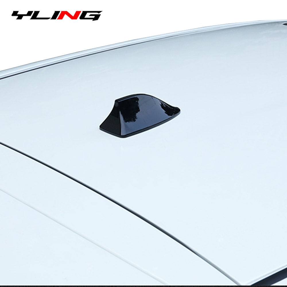 Universal Car Antenna Replacement Durable Shark Fin Roof Antenna for Enhanced Radio Reception