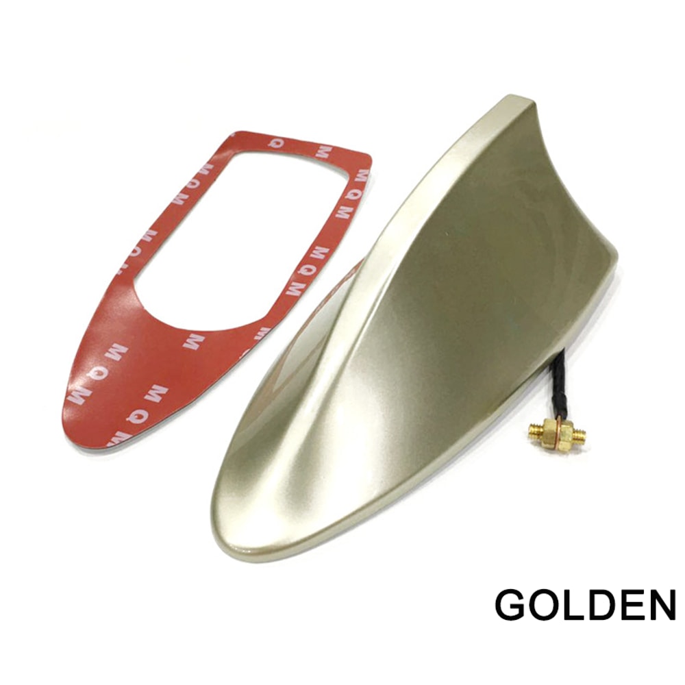 Universal Car Antenna Replacement Durable Shark Fin Roof Antenna for Enhanced Radio Reception