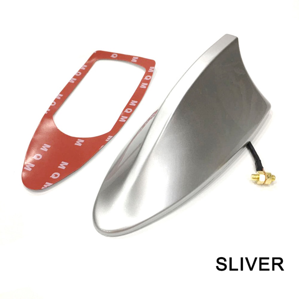 Universal Car Antenna Replacement Durable Shark Fin Roof Antenna for Enhanced Radio Reception