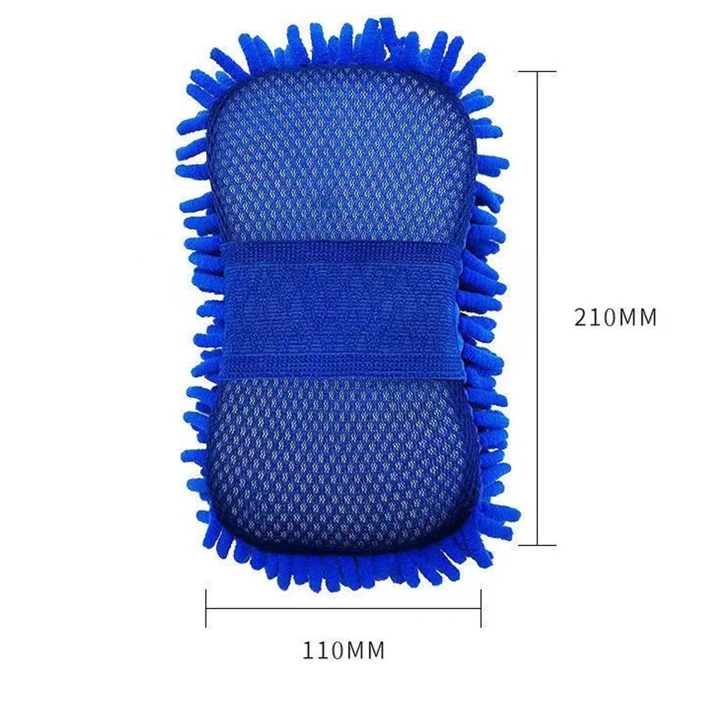 Premium Microfiber Car Cleaning Brush Glove Auto Washing Sponge Towel And Detailing Accessory 5