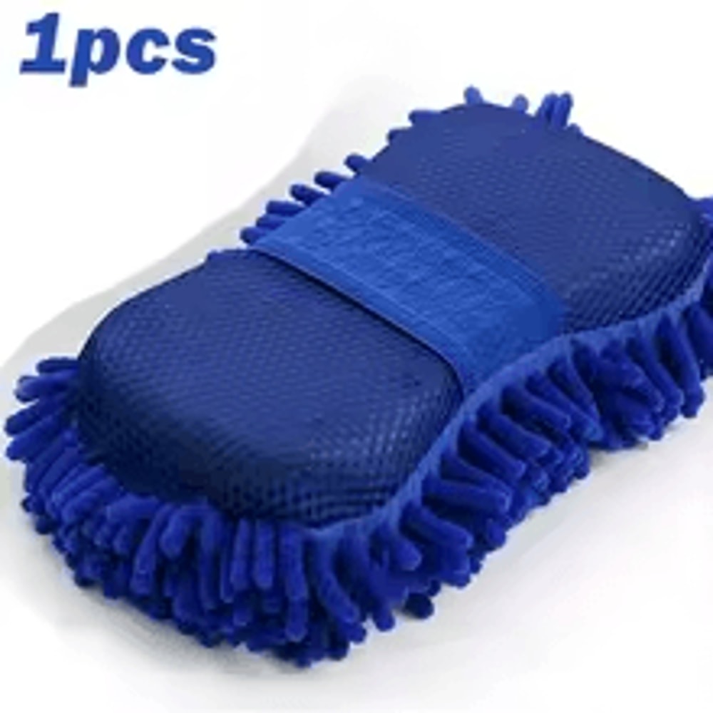 Premium Microfiber Car Cleaning Brush Glove Auto Washing Sponge Towel And Detailing Accessory 6