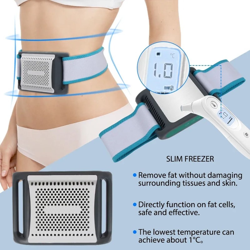 Cryotherapy Dissolve Fat Lipo Freezing Machine Cold Therapy Anti Cellulite Abdominal Massager For F 3