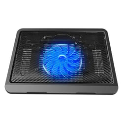 universal laptop cooling pad, strong winds mute cooling base, large fan radiator, laptop stand for notebook tablets