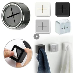 wall mounted towel holder: waterproof bathroom towel hook & organizer