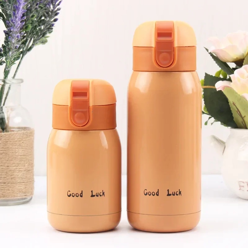 Mini Thermos Cup Stainless Steel Vacuum Flask Insulated Pocket Cup for Coffee Tea Hot Water K