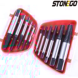 extractor drill bit set, carbon steel screw remover for damaged, rusted, painted screws