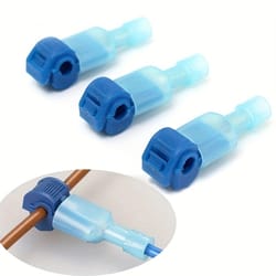 20 pairs quick electrical cable connectors snap splice lock wire terminals for secure crimp connections