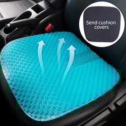 tpe gel cushion, honeycomb egg seat pad, double square office chair cushion & breathable car seat cushion for comfort