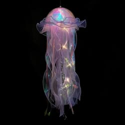 jellyfish lamp: portable girl room decoration