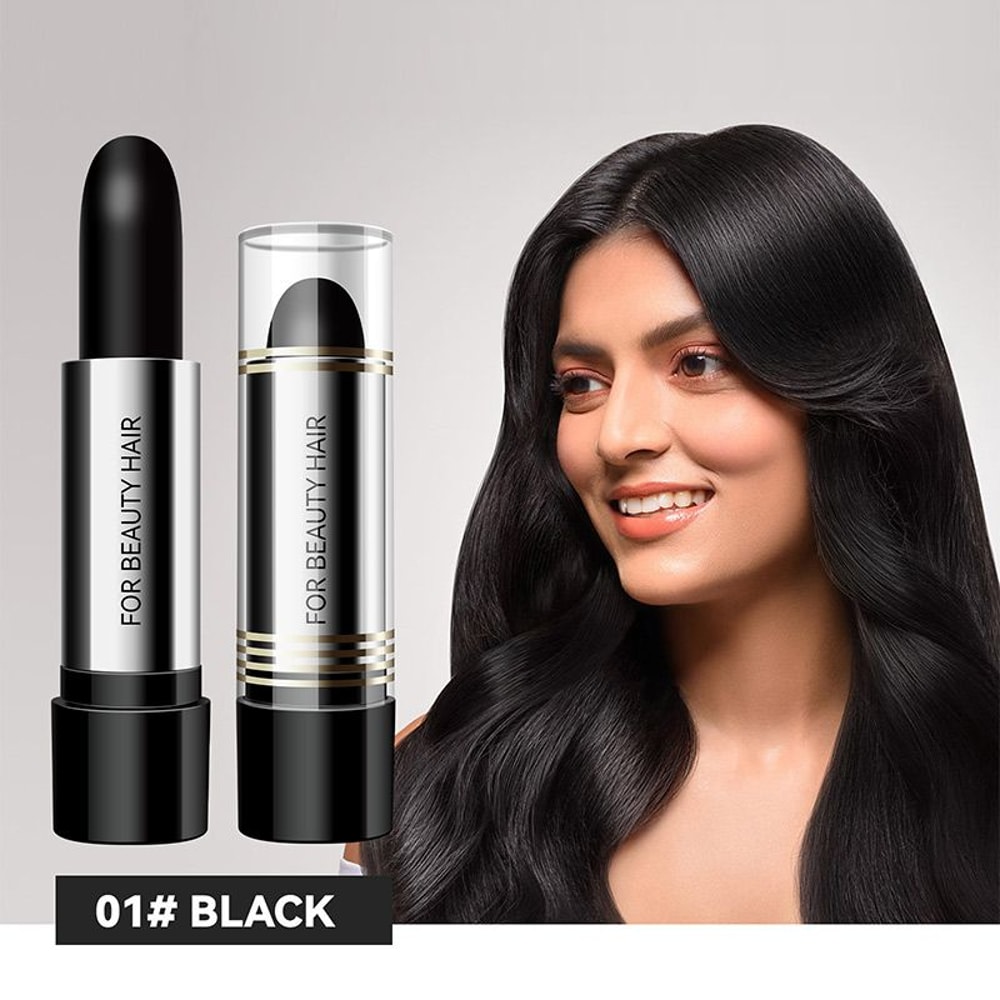 Instant OneTime Hair Dye Pen Lipstick Style Temporary Hair Dye to Cover White Hair Modify Cream