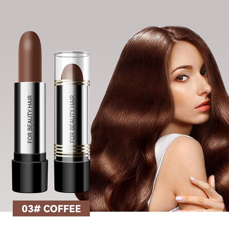 Instant OneTime Hair Dye Pen Lipstick Style Temporary Hair Dye to Cover White Hair Modify Cream