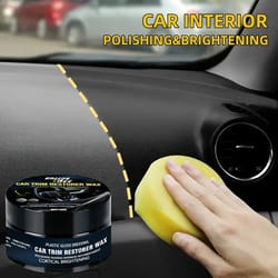 premium car wax & polish crystal clear paint protection & interior shine coating