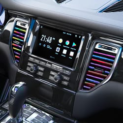 u-shape car air conditioner outlet decorative trim, stylish moulding & corner protector for auto styling