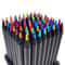 7in1 Rainbow Drawing Pencils Colored Black Wood Pencils for Sketching Doodling Coloring Paint