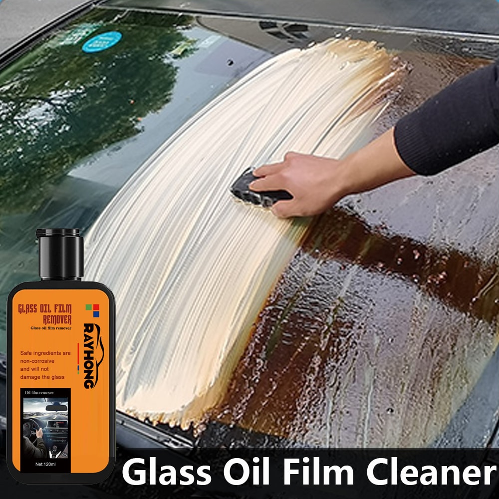 Powerful Car Glass Cleaning Paste Anti-Fog, Waterproof Windshield Cleaner for Spotless Rearview Mirrors
