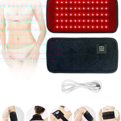 red light therapy belt, infrared slimming heat pad, waist wrap for fat loss, pain relief,, joints, full body treatment