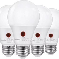 automatic dusk to dawn led bulbs, super bright outdoor sensor lights, daylight, ul energy star, lamp replace