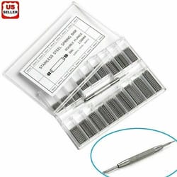 360pcs watch spring bars kit – stainless steel watch band pins for repair, removal & strap replacement – watchmaker tool