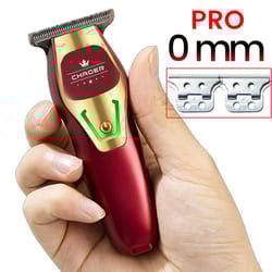professional t blade hair trimmer for men, rechargeable electric clipper, beard shaver, barber haircut machine grooming