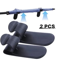 universal car umbrella holders 1 2pcs, trunk storage hook organizer, interior auto mounting bracket for umbrellas