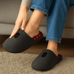 rechargeable red light therapy for feet, pulse foot therapy device at home for inflammation & itchiness relief