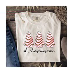 oh christmas tree cake comfort colors shirt, debbie christmas tree cake shirt, funny tree cake shirt, christmas tree shi