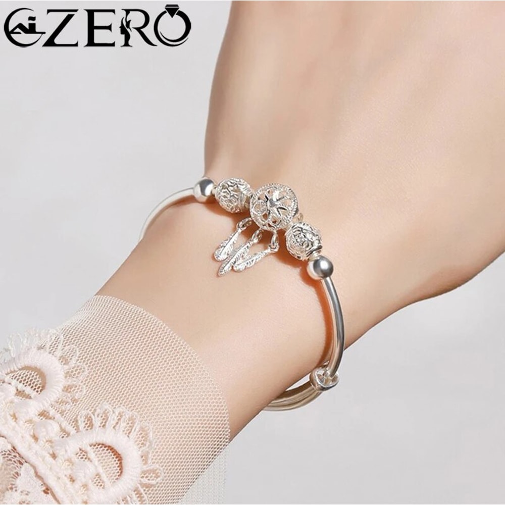 YTec925-Sterling-Silver-Dreamcatcher-Tassel-Feather-Lucky-Bead-Bracelet-Bangle-for-Women-Fashion-Original-Party-Wedding.jpg