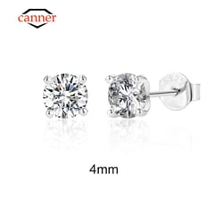 925 sterling silver spiral heart star stud earrings for women1 - fashion jewelry xy0247