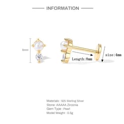 925 sterling silver snake star earring with cubic zirconia eyes - cartilage stud, plata 925