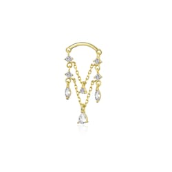 2pcs 43x41mm antique silver charm connector for jewelry making: wysiwyg earring & necklace link 1