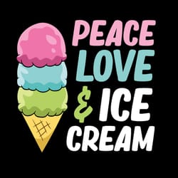 peace love & ice cream svg, all you need svg, ice cream cut file, summer quote svg, summer saying, digital download