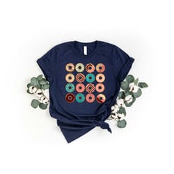 donut shirt, funny food shirt, donut enthusiast shirt, sweet donuts shirt, donut squad shirt, gift for donut lover, donu