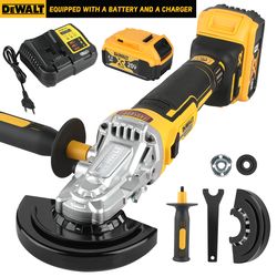dcg405fn max xr cordless brushless angle grinder, compact rechargeable handheld cutting & polishing tool