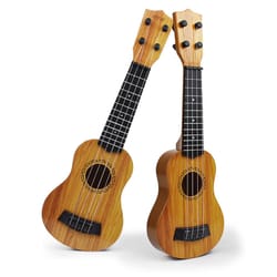 kids guitar toy for beginners, elementary musical instrument with paddles, simulating yukrili music toys for children