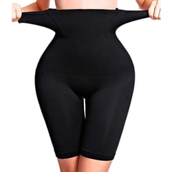 womens high waist shaper pants, postpartum butt lifting body shaping shorts & waist trainer for instant slimming