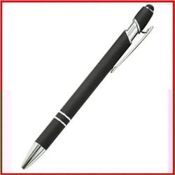 wholesale metal ballpoint pens with touch screen tip, office, school, promotional advertising pen with custom logo