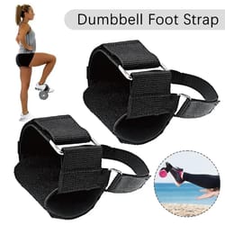 tibialis trainer with dumbbell foot attachment, adjustable ankle weights for leg workouts at home, leg extensions
