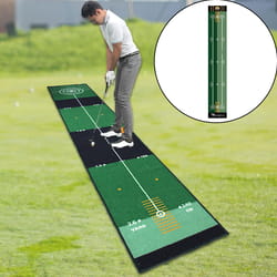 lightweight foldable golf putting mat, portable golf putting practice mat, durable golf training pad, golf accessories