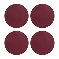 car cup holder coasters set, non-slip luxury leatherette universal coaster pads for car drink holders