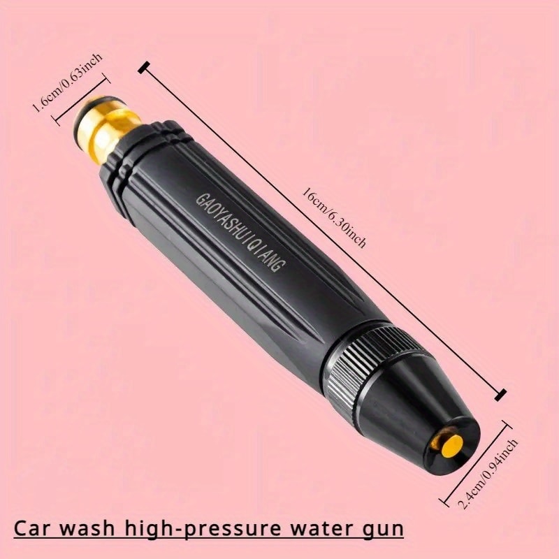 High Pressure Garden Watering Gun Water System, Hose Spray Rifle Sprayer Guns, Car Washing Products & Gadgets