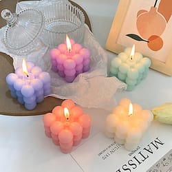 smokeless aesthetic candle scented candles decoration christmas handmade diy home room decor tools accessories